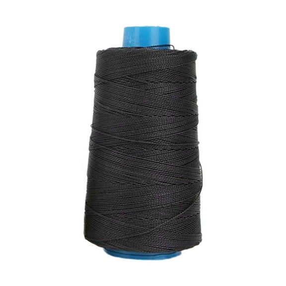 S SERENABLE Nylon Thread 300 M Spool Thread for Leather Repairing Chairs Repairing Shoes Black