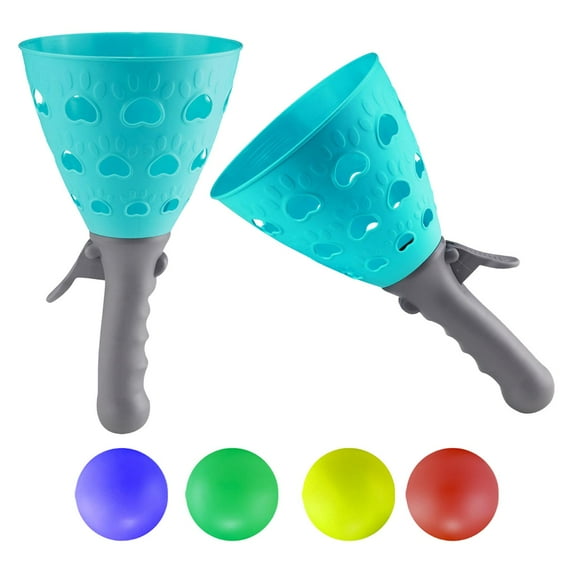 S SERENABLE Outdoor Indoor Game Activities Pass Catching Ball Game, Parent Child Game, Backyard Toys, Lawn Games for Children Adults Kids Blue