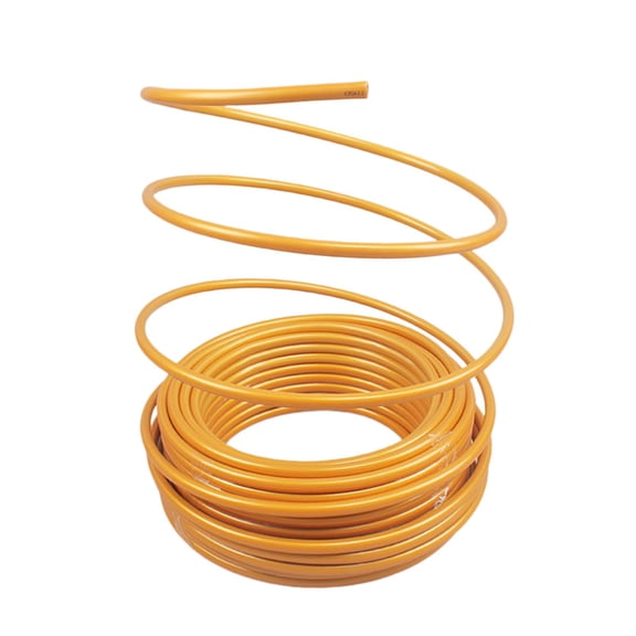 S SERENABLE PVC Modelling Tube Party Decor Tube Balloon Tube Decorative Prop Tube Multiuse for Wedding Ceremony Birthday Party Decoration Gold 10m