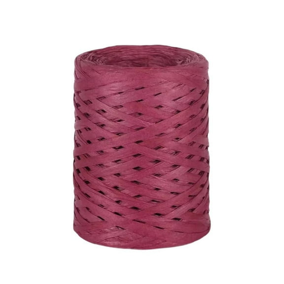 S SERENABLE Raffia Paper Ribbon 200M Colored Recyclable Raffia Twine Paper Rope for Gift Wrapping Weaving Baking Packaging Party Festival