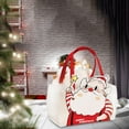 thumbnail image 1 of S SERENABLE Santa Claus Suit Christmas Bags Santa Themed Christmas Gift Bags for Kids, Adults, Employee Christmas Gifts Bags Christmas Holiday Party Supplies 7.48 x 3.74 x 4.33inch, 1 of 7