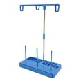 thumbnail image 1 of S SERENABLE Thread Spool Holder Sewing Thread Holder Durable Organizer Rack Thread Stand for Industrial Sewing Machine Quilting Equipment Blue, 1 of 8
