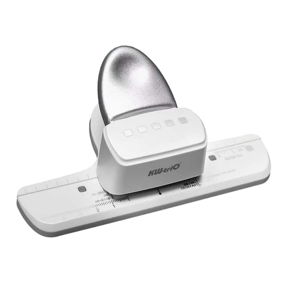 S SERENABLE Three-hole Punch - Labor-saving Punching Tool with 8.5 Mm Hole Spacing - Manual Paper Punch for Folders, Crafts, Files, Scrapbooks