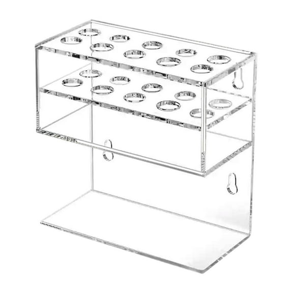 S SERENABLE Wall Mounted Marker Organizer Marker Holder Organizer Multifunctional Practical Minimalist Pen Holder for Office Markers Home