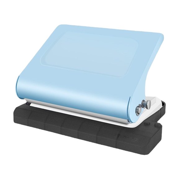 S SERENABLE s Punch Paper Punch Effortless Punching, Heavy Duty, Reusable Paper Puncher Mini Paper Punch for Binder Crafting Office Blue