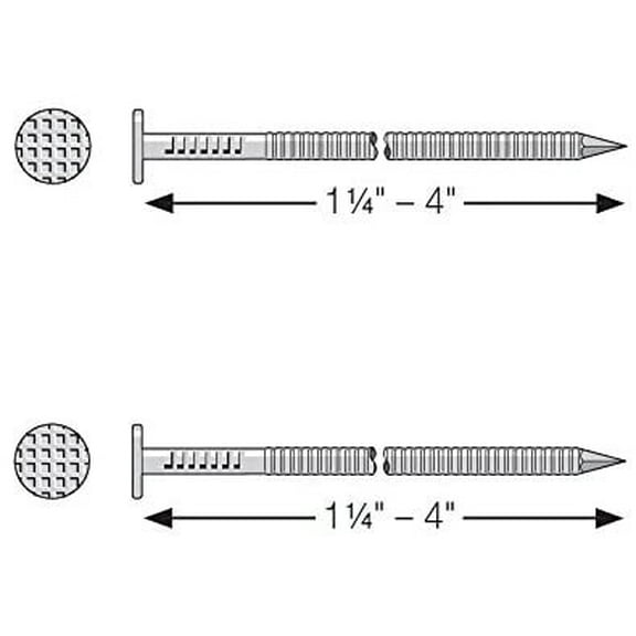 Simpson Strong-Tie Wood Siding Nail - Siding Nail - 5 lb Pack, Choose Size