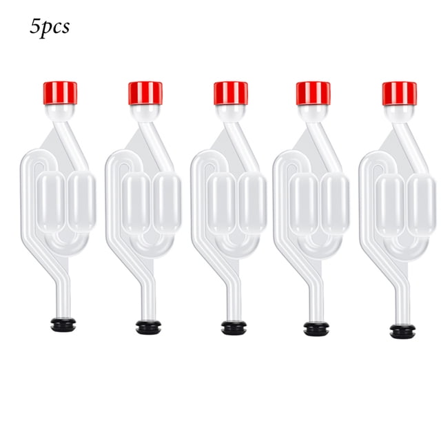 SShape Airlocks Homebrew Bubble Airlock Carboys Stopper Fermenter Seal