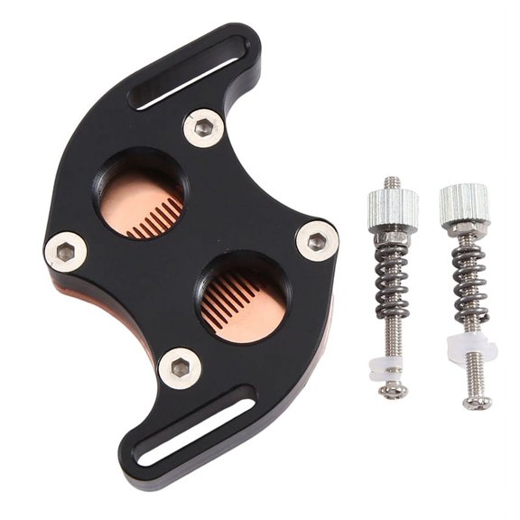 S-Shaped CPU Water Cooling Block Cooler South Bridge Northbridge Block for Computer CPU Block