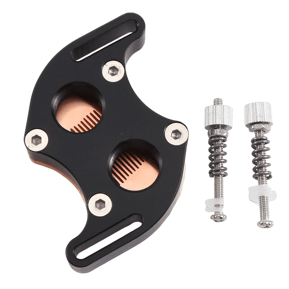 S-Shaped CPU Water Cooling Block Cooler South Bridge Northbridge Block for Computer CPU Block