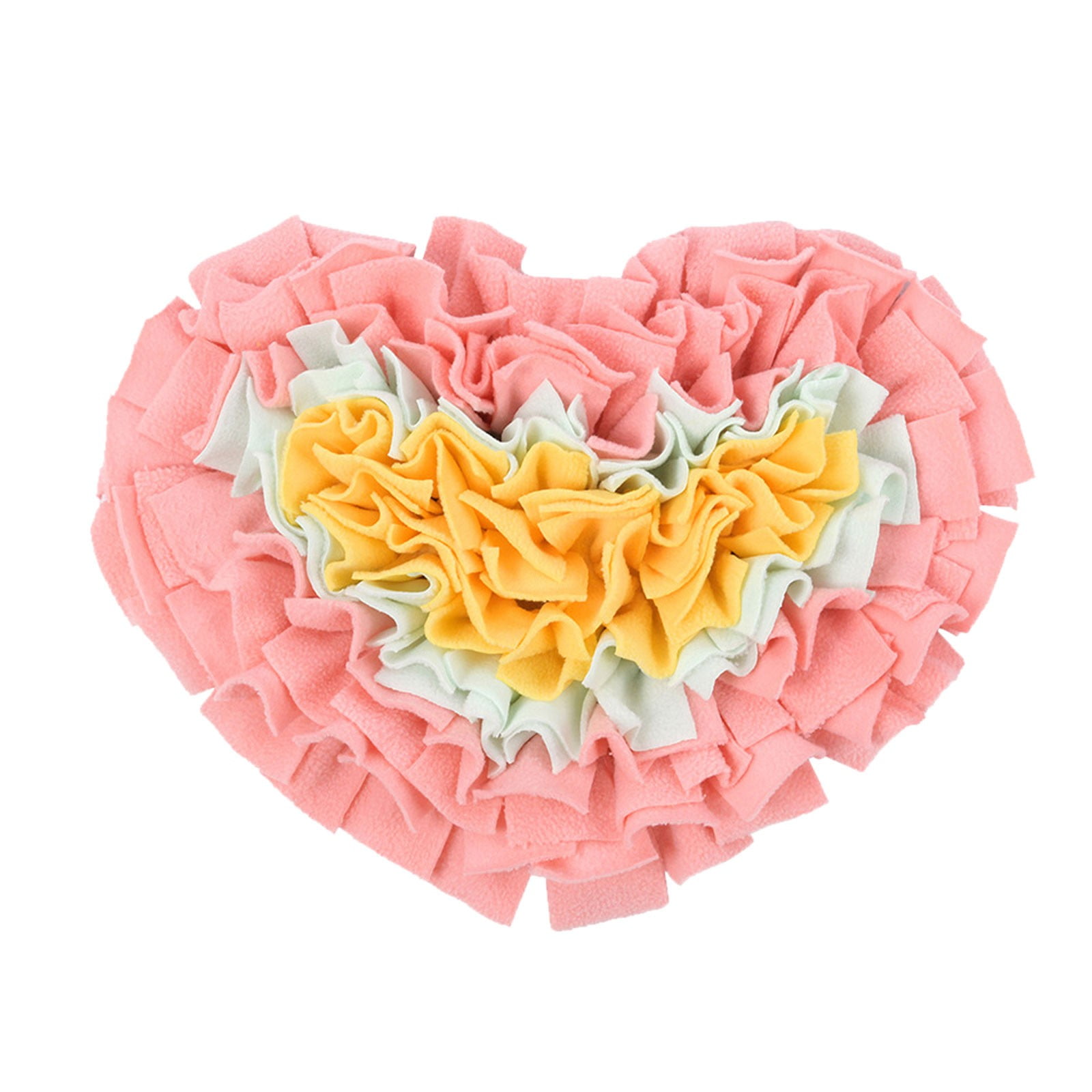 S Shaped Fringe Flower Pet Dog Cat Sniffing Mat Puppy Pads Small Dogs