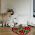 S Shaped Rose Flower Pet Dog Cat Sniffing Mat Puzzle Expend Energy