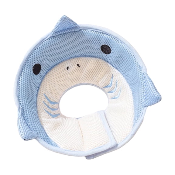 S Small Soft Adjustable Mesh Elizabethan Collar For Cats And Small Dogs Post Procedure