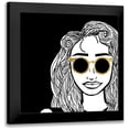 thumbnail image 1 of S Studio 15x15 Black Modern Framed Museum Art Print Titled - Cool Shades, 1 of 5