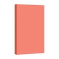 thumbnail image 1 of Pastel Color Card Stock - 65lb Cover - 8 1/2" x 5 1/2" (Half Letter Size) - 50 Sheets Per Pack (Ultra Lava), 1 of 5