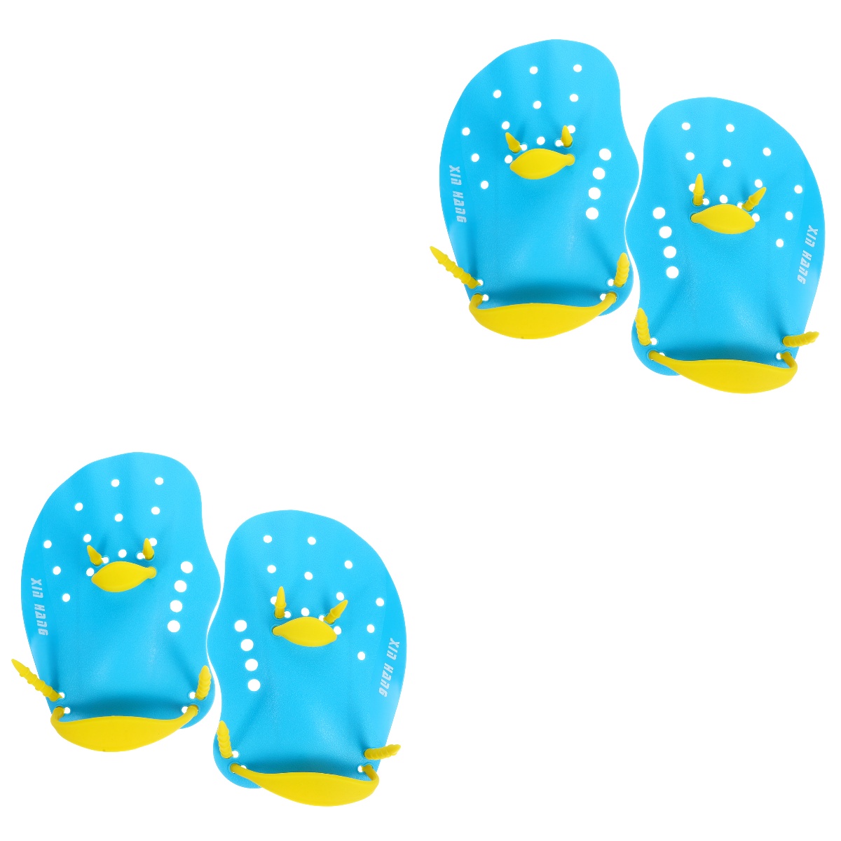 S Swimming Hand Paddles Professional Equipment Paddling Palm Child