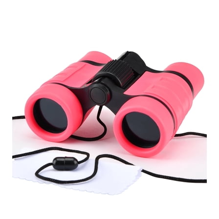 S Syxspecial Age 3-12 5x Shockproof Binoculars with Accessories Included