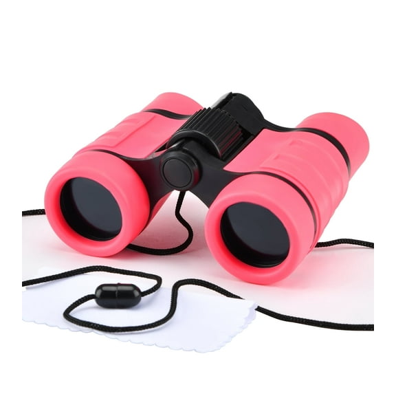 S Syxspecial Age 3-12 5x Shockproof Binoculars with Accessories Included