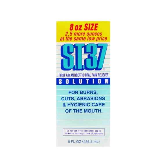 S.T.37 S.T.37 St-37 Liquid Mouth Wash, 8 oz