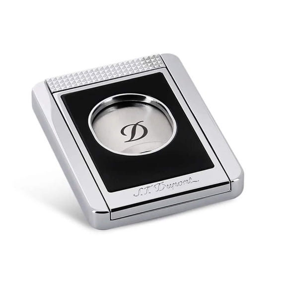 S.T. Dupont Cigar Cutter Stand - Black  Chrome