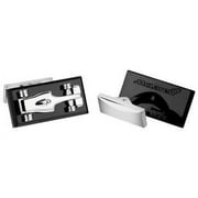 S.T. Dupont McLaren Formula 1 Grand Prix Stainless Steel Race Car Cufflinks