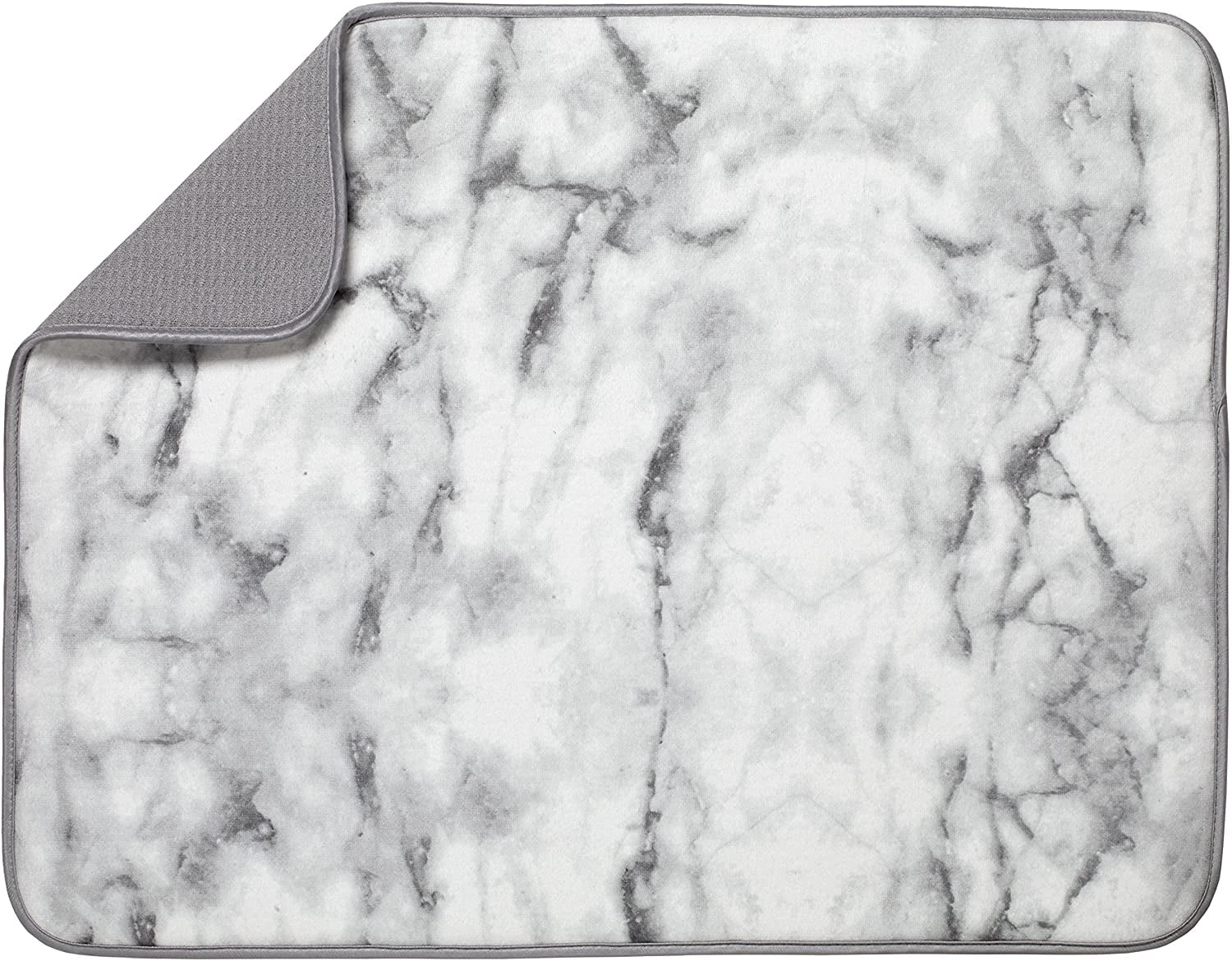Marble Reversible XL Microfiber Dish Drying Mat 18" x 24"
