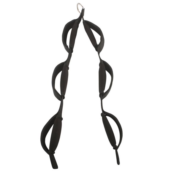 S Tricep Rope Cable Attachment Handles, Greater Range of Motion, Tricep Pull Down Rope for Push Downs, Crunches, Facepulls for Professional Gym