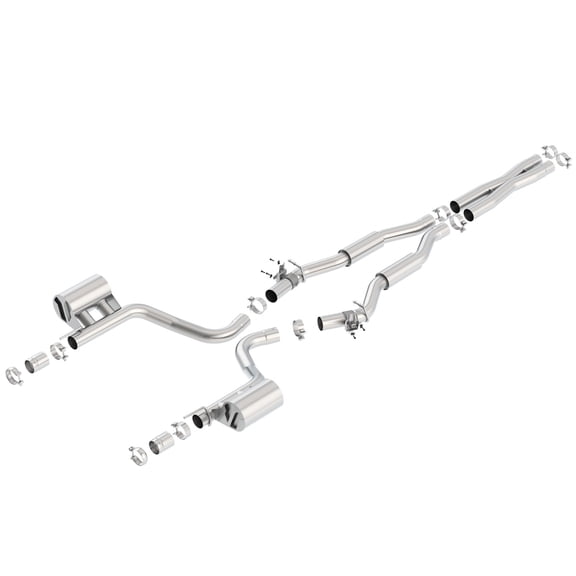 S-Type Cat-Backxe2x84xa2 Exhaust System Fits select: 2015-2022 DODGE CHALLENGER