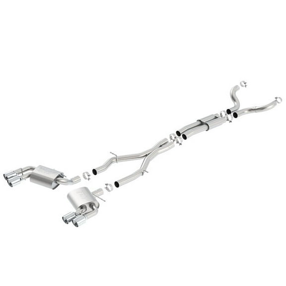 S-Type Cat-Backxe2x84xa2 Exhaust System Fits select: 2017-2021 CHEVROLET CAMARO SS, 2016 CHEVROLET CAMARO
