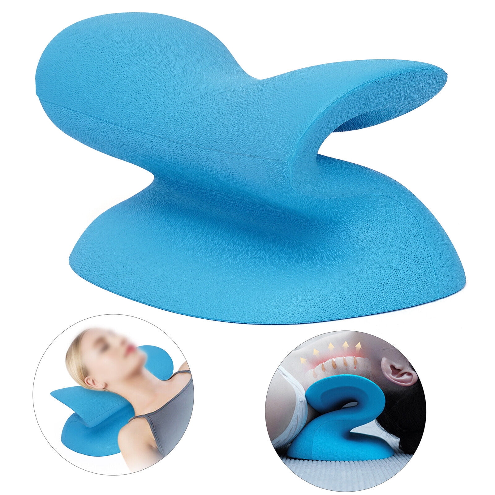 S-Type Cervical Pillow Neck Pain Relief Cervical Neck Traction Pillow Neck  Stretcher Relaxer