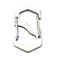 thumbnail image 1 of S Types Spring Lock Hook Key Holder Keychain Carabiner Stainless Carabiner Keychain Clip Multifunctional Carabiner Hook, 1 of 8