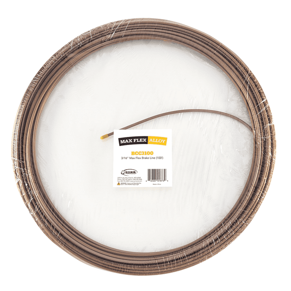S.U.R.&R. 3/16 Inch Max Flex Brake Line - 100 foot