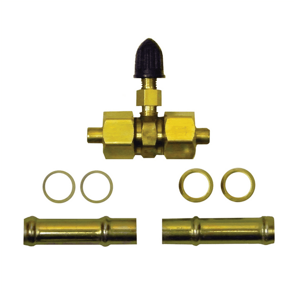 S.U.R.&R. 3/8" In-Line Schrader Valve