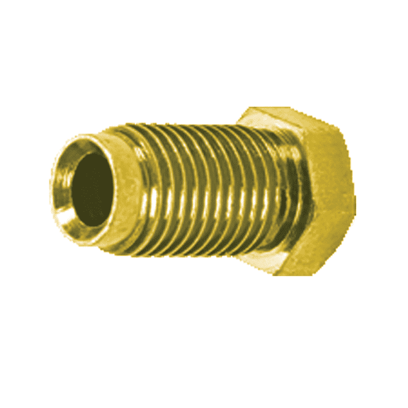 S.U.R.&R. 3/8 Inch-24 Bubble Flare Nut - 4 Piece