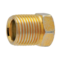 thumbnail image 1 of S.U.R.&R. 3/8" MALE TUBE NUT 5/8" X 18 (2), 1 of 1