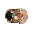 thumbnail image 1 of S.U.R.&R. 7/16 Inch-24 Inverted Flare Nut - 4 Piece, 1 of 2