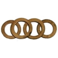 thumbnail image 1 of S.U.R. & R Auto Parts BRC287 16 mm Copper Washer, Pack of 10, 1 of 1
