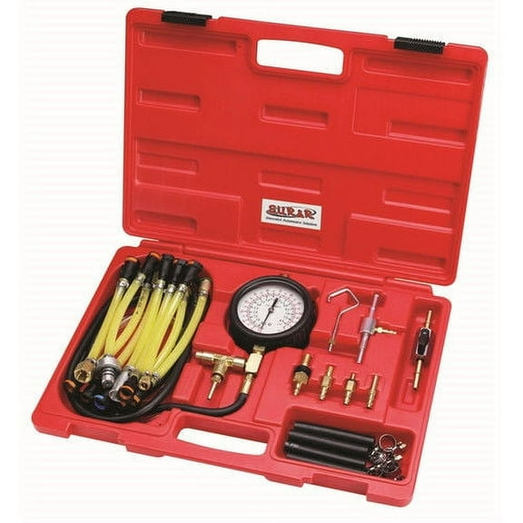 S.U.R.&R. Deluxe Fuel Injection Pressure Tester Kit