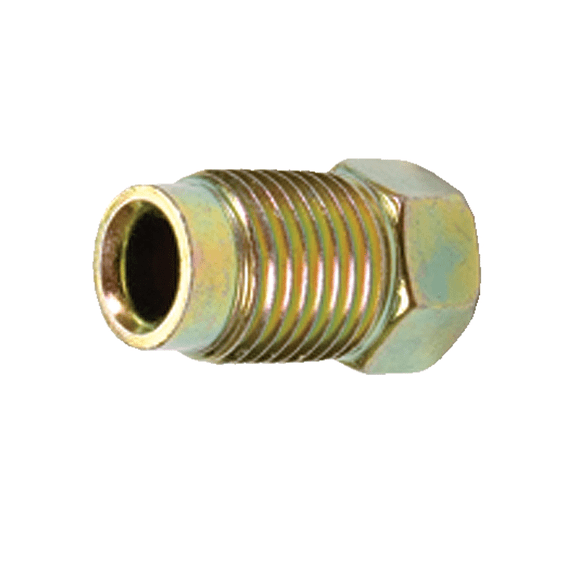 S.U.R.&R. M10 x 1.0 Gold Inverted Flare Nut - 4 Piece
