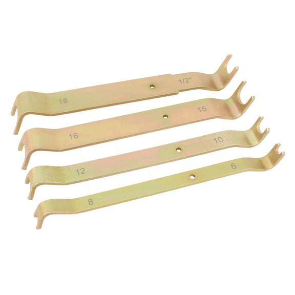 S.U.R & R SRRDT440 Air Line Disconnect Tool Set, 4 Piece