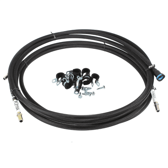 S.U.R.&R. Quick-Fit Flexible Fuel Lines allow you to easily replace damaged fuel lines on numerous Chevrolet and GMC truck models (2004-2010). Lines are pre-assembled and ready to install.