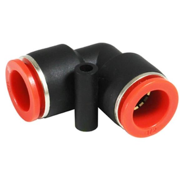 S.U.R & R SRRK590 0.5 in. 90 deg Union Nylon To Nylon Straight - Pack of 2