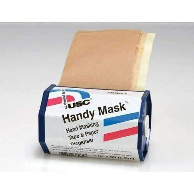 S. USC38081 Handy Mask Tape Paper With Dispenser 12/display Box