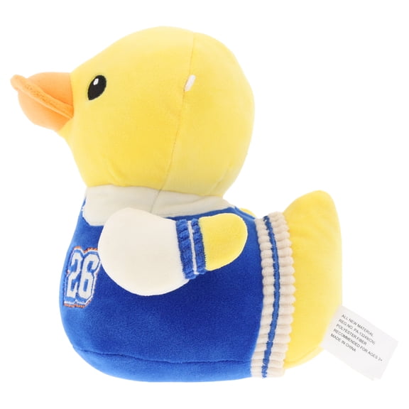 Small Varsity Duck Plush, Yellow and Blue, Graduation by Way To Celebrate