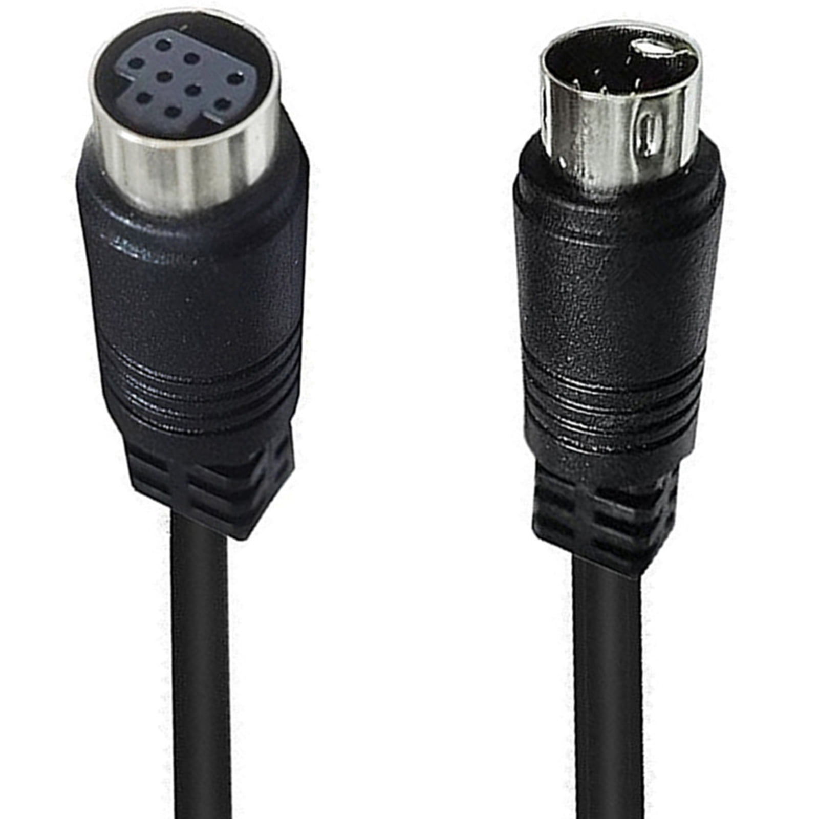 S Video 9Pin Cable Male to Female Small DIN 9 Needle S Video Line ...