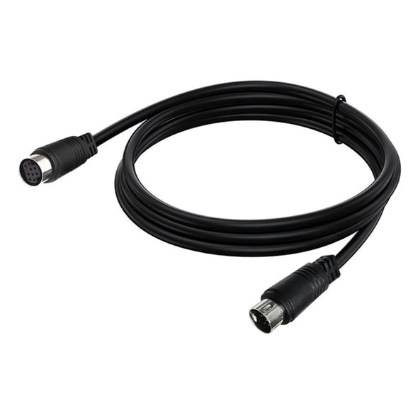 S Video 9Pin Cable Wire Male to Female Small DIN 9pins S-video Line For Game Consoles, Sound Cards Computers Televisions