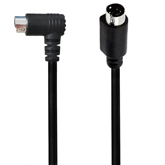 S Video Cable 4 Pin Male to Male Gold Plated for Connecting Camcorders to Monitorings For SVHSDVR and more