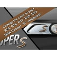 thumbnail image 1 of S Vinyl Decal Insert Replacements for MINI Cooper S 2nd Gen R55 R56 R57 R58 R59 Scuttle and Rear Emblem - Choose Color - [COPPER], 1 of 1