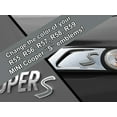 thumbnail image 1 of S Vinyl Decal Insert Replacements for MINI Cooper S 2nd Gen R55 R56 R57 R58 R59 Scuttle and Rear Emblem - Choose Color - [GRAY], 1 of 1