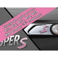 thumbnail image 1 of S Vinyl Decal Insert Replacements for MINI Cooper S 2nd Gen R55 R56 R57 R58 R59 Scuttle and Rear Emblem - Choose Color - [PINK], 1 of 1