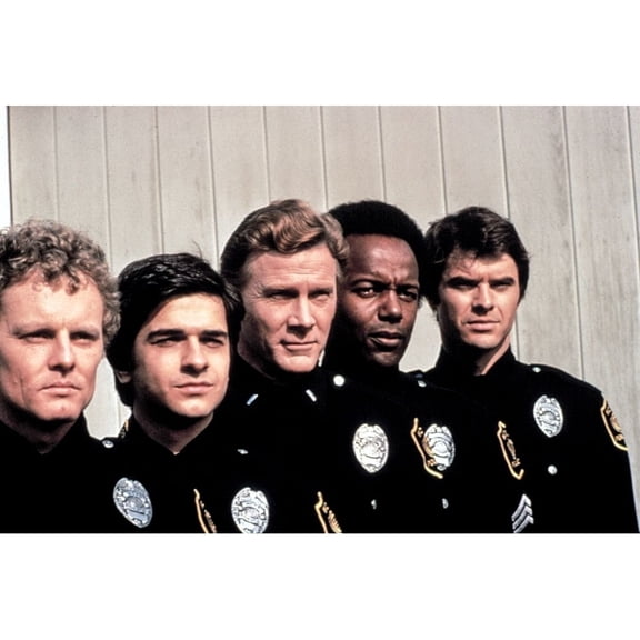 S.W.A.T. James Coleman Mark Shera Steve Forrest Rod Perry And Robert Urich 1975-76 Poster Print